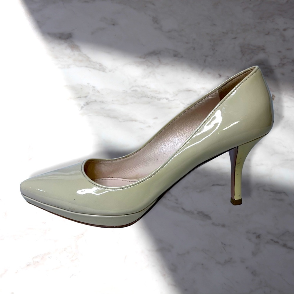 PRADA Authentic Nude Patent Leather Heels - Picture 2 of 12